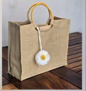 Classic Jute Shopping Bag